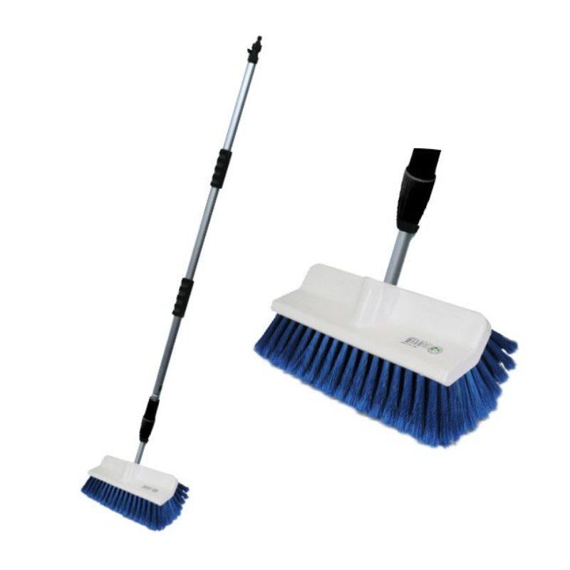 123 - Wasborstel Telescopisch Waterdoorlatend 2 x 100 cm